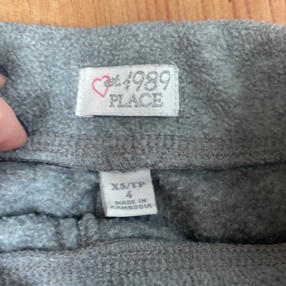 The Children’s Place Girls Fleece Pants Size 4/XS - Picture 2 of 8